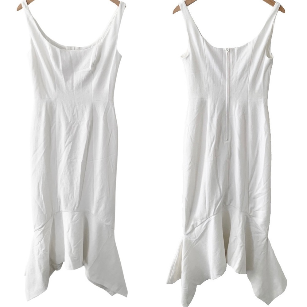 KEEPSAKE The Label Uptown Midi Dress Porcelain 6 - Picture 2 of 16